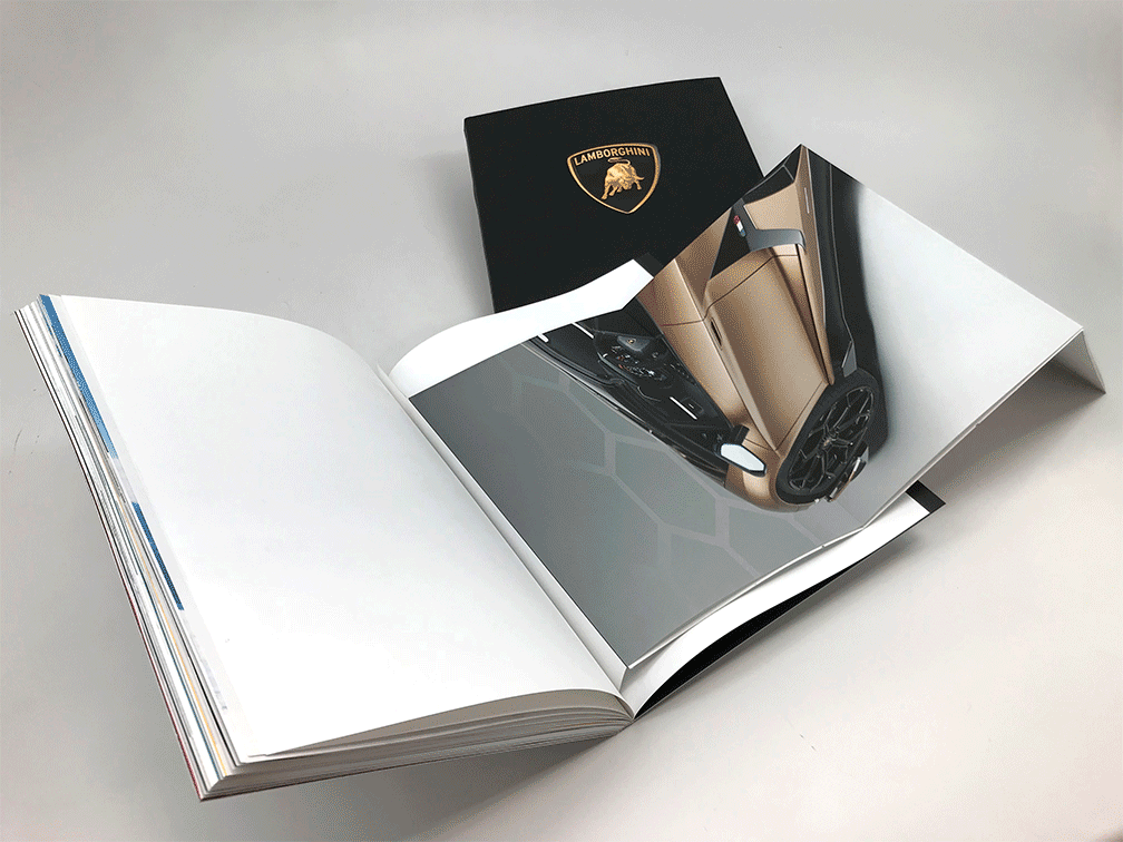 Lamborghini book poster tear out