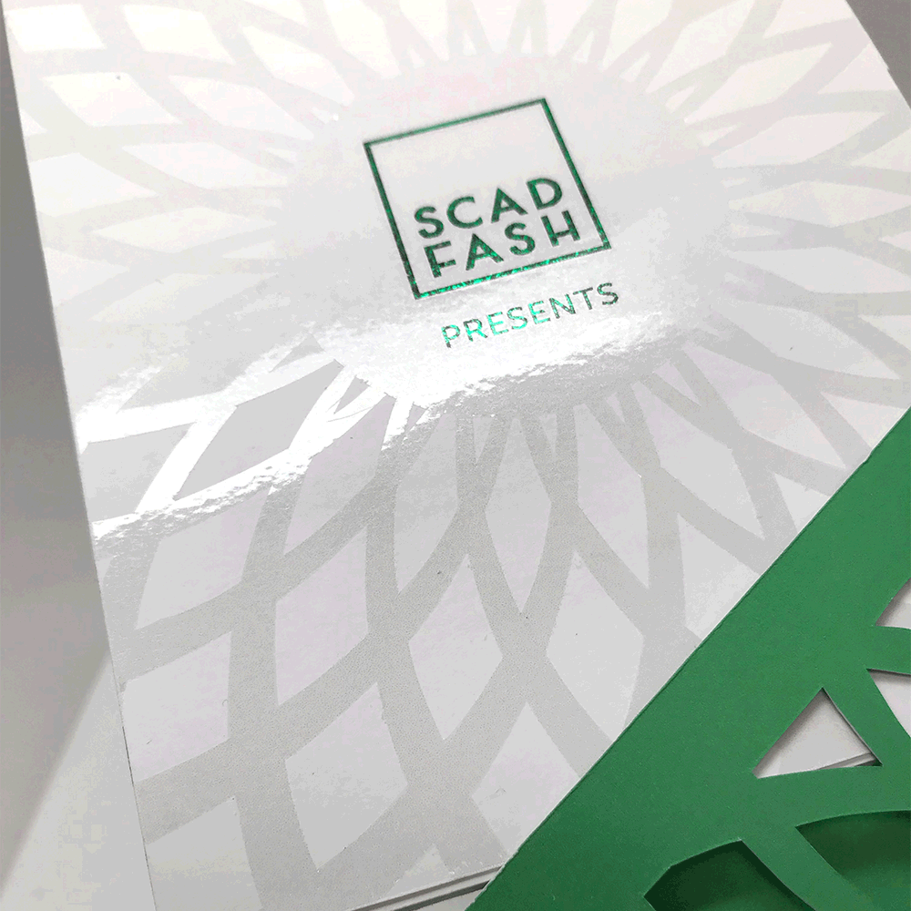 Dillon the Designer SCAD FASH Invitation